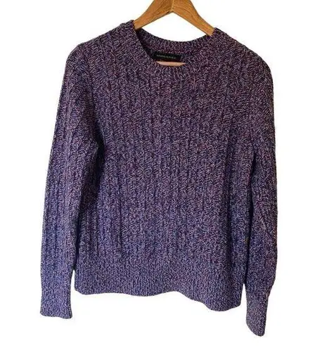 Banana Republic  wool blend sweater size medium purple blue