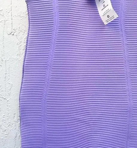 Herve Leger NWT Paris lavender bandage bodycon midi dress XXS new