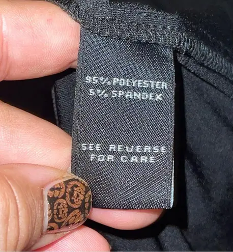 MSK black dress Size XL