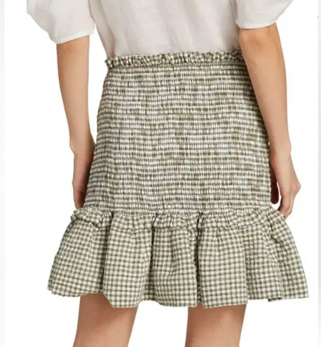 Veronica Beard Retail $298
Aloya Smocked Cotton Blend Miniskirt