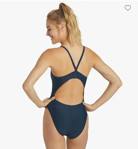 One Piece Sporti Solid Thin Strap Swimsuit