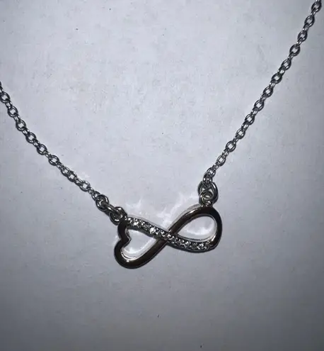 infinity hearts necklace