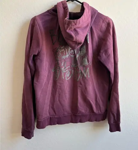 Stüssy RARE Vintage Girls Hoodie Y2K “Boomin System” Boombox Graphic Size L