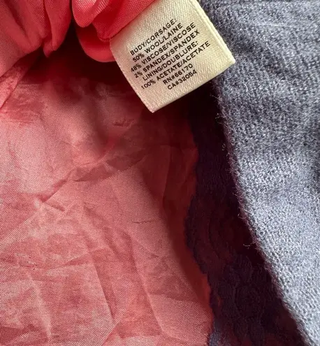 Moulinette Soeurs Anthropologie Familiar Places Wool A Line Shift Dress Size 10P