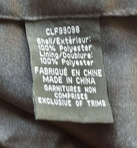 TOUPEÉ SEQUIN JACKET Sz: 8 Black