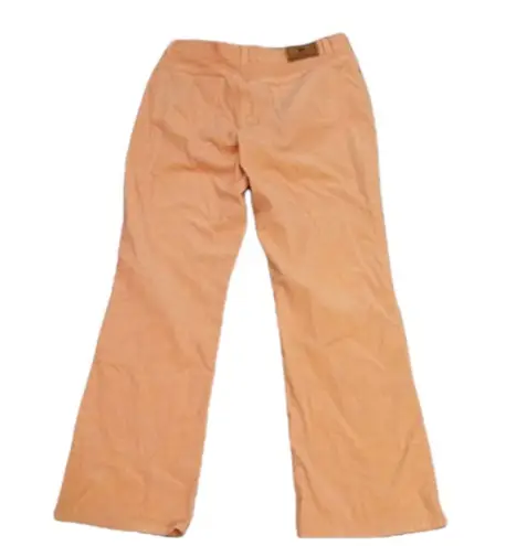 Ralph Lauren  Orange Artsy Funky Peasant Boho Kid Core Corduroy Pants Size 10