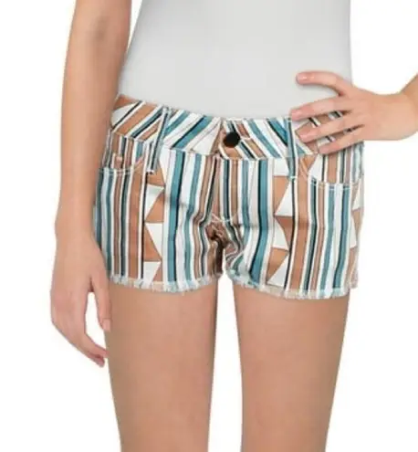 Black Orchid NWT! Womens Cut Off Striped Shorts 15” Waist