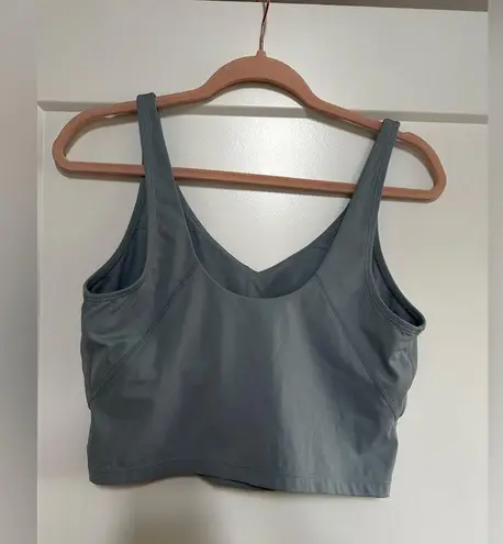 Tank Top Shelf Bra in Belgian Blue Size Large