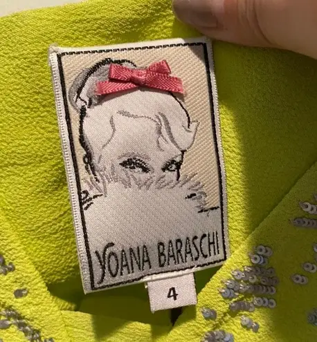 Yoana Baraschi Anthropologie Sequin Ombré Dress