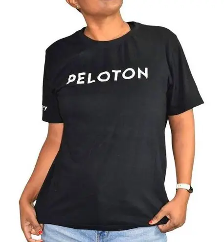 5 for $25|  T-Shirt 100 Ride Peloton Century Black Adult Size M