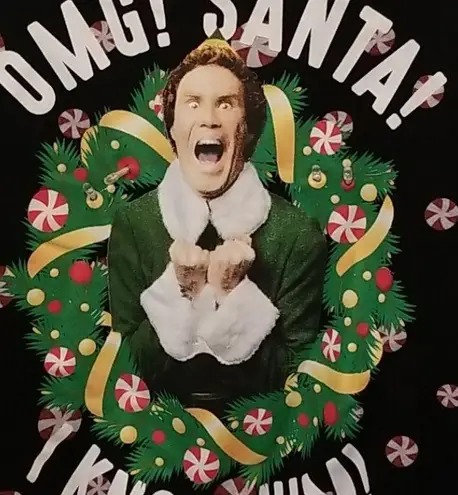 💕ELF💕 Holiday Christmas Sweater ~ OMG Santa! Size XS