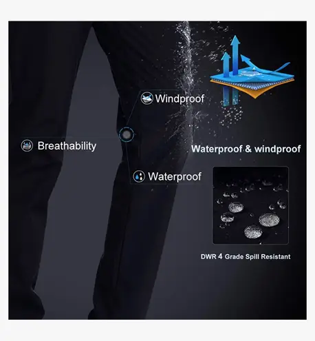 Camel Crown Women's Snow Ski Fleece Pants for Spring and Fall Outdoor Waterproof Hiking Softshell Pants with Elastic Waist