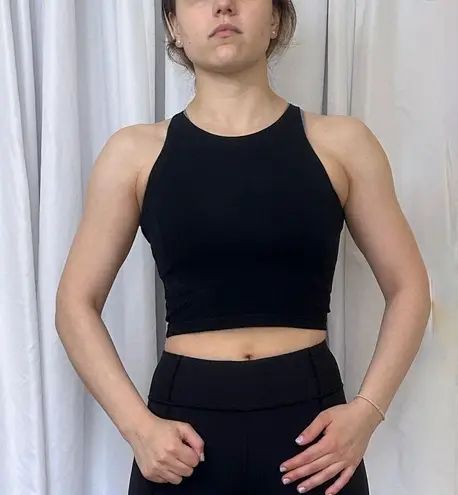 American Apparel Crop Tank - Black - S