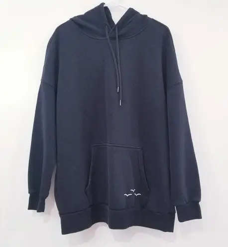 Lazypants Black Hoodie Pullover Sweater Comfort Size M