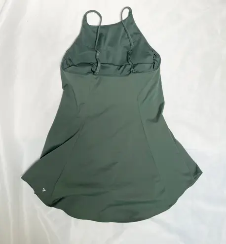 Old Navy Green Built In Bra & Shorts Athletic Dress Size Medium