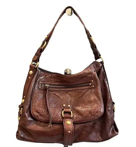 The Sak Leather Hobo Shoulder Bag