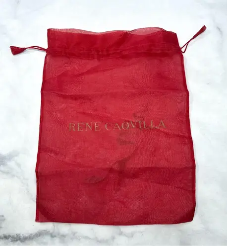 Rene Caovilla Silk Rhinestone Embellished Strappy Slingback Platform Sandal Heel Tan Size 9