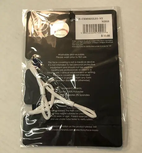 47 Boston Red Sox Face Mask Navy Blue Face Mask. OSFM One Size Fits Most NEW