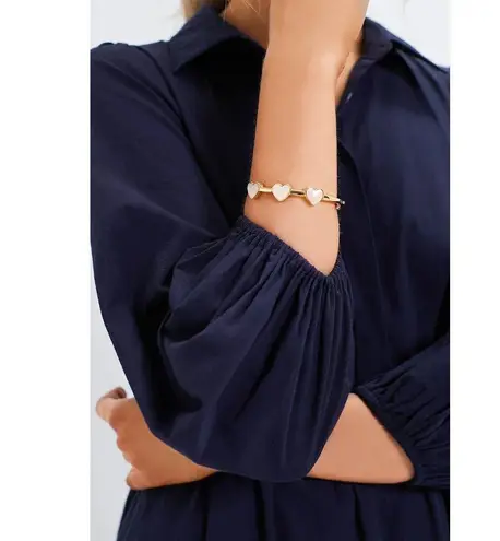 NWT Tuckernuck POMANDER PLACE Mabel in Navy Blue Cotton Maxi Dress M Size M