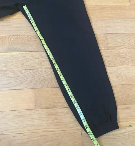 Lazy Pants Black Jogger Cinch Sweatpants Womens Size Small