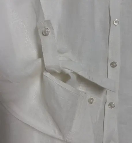 Meraki moon Button Down Linen Tunic