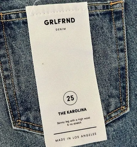 GRLFRND NWT The Karolina High Waist Skinny Jeans | Close to You Wash | 25
