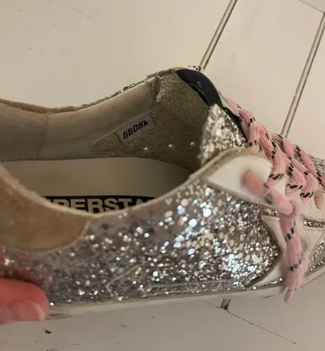 Golden Goose SUPERSTAR GLITTER TRAINERS