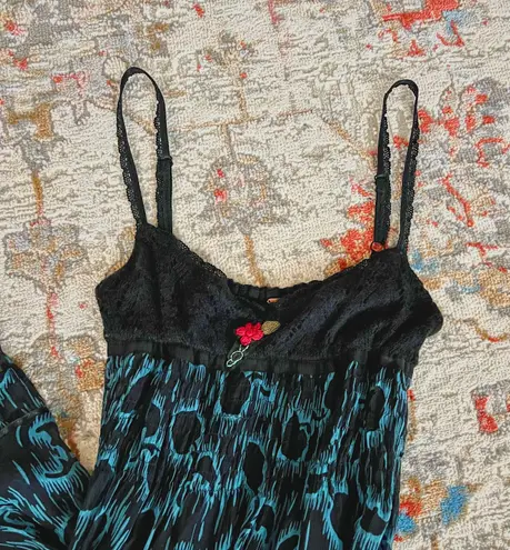 Free People Crochet Top Maxi Dress