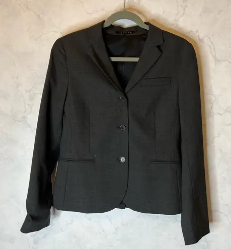 Theory  gray wool blazer jacket - Image 1