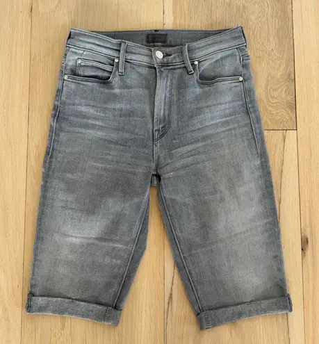 MOTHER The Runaway Daytona Nights Shorts Jorts Gray Size 27