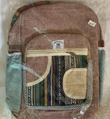 Himalayan Hemp New  Trendy Back Pack Hippie Festival Y2K