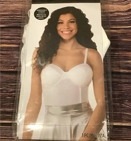 Sleek corset removable straps adult size L/XL