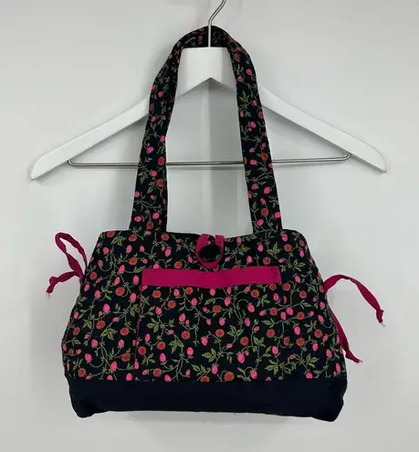 American Vintage Vintage Y2K Floral Fairycore Strawberry Coquette Bag Early 2000s