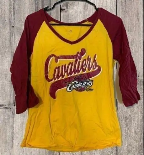 Nba  Cleveland Cavaliers 3/4 Length Sleeve Shirt