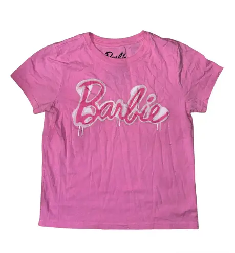 Pink Barbie T Shirt Size L