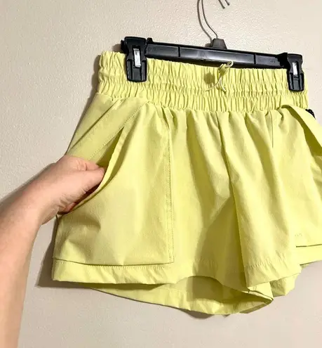Sm Pale Lime Green Athletic Shorts