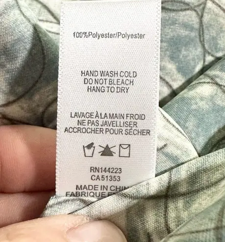 Bishop and Young Lotus Mint Lace Trim Camisole Top Size Large