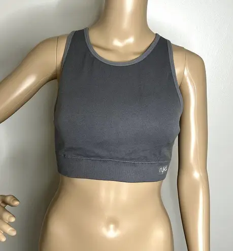 Ryka Gray Criss Cross Back Padded Sports Bra