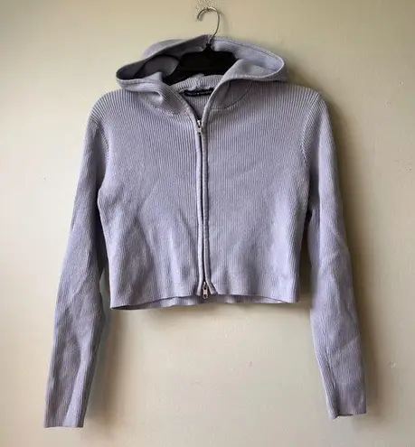 Brandy Melville  ARDEN CROP HOODIE