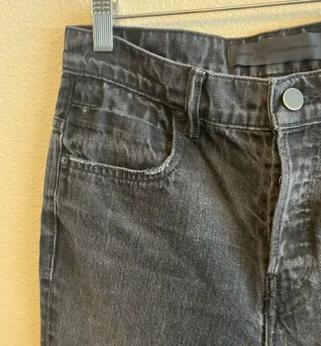 Alexander Wang x Denim Black Relaxed Skinny Jean