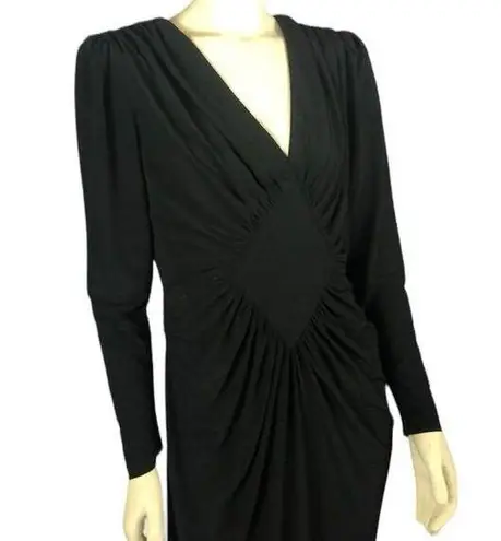 Neiman Marcus American Vintage 1970s/80s Neiman-Marcus black cocktail dress size 14