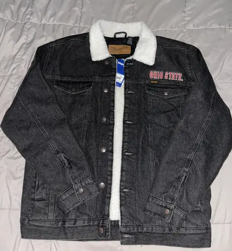 Wrangler Ohio State  Denim Sherpa Jacket