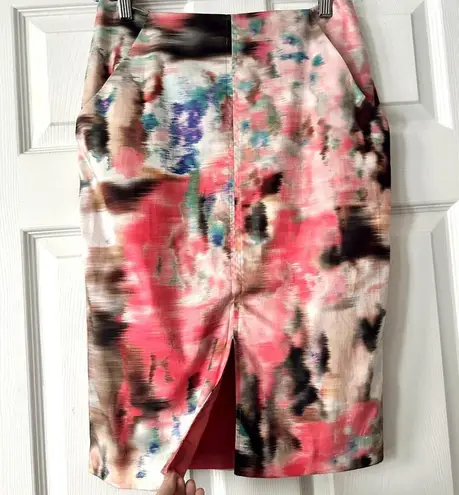 Black Halo Decadence Karmen Pencil Skirt Sz 6