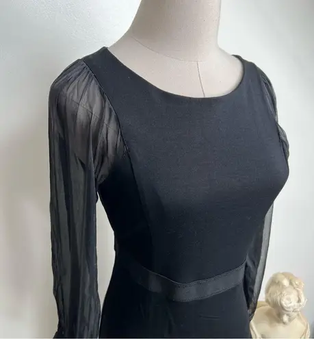 Alberta Ferretti Designer Black Bodycon Pencil Cocktail Holiday Party Dress