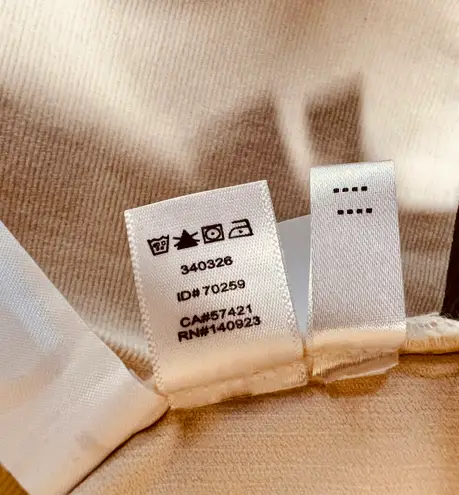 Soho NWT by NY & C Tan Tapered Leg Ankle Leggings Jeans sz 12