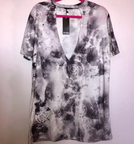 Nasty Gal Tie Dye T-Shirt Dress