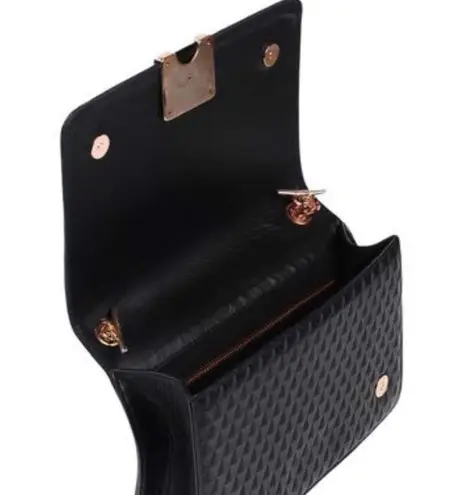 Hannibal Laguna quilted leather crossbody bag Gold