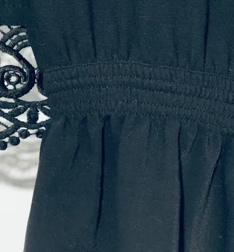 Parker Black Sleeveless Romper Jumpsuit