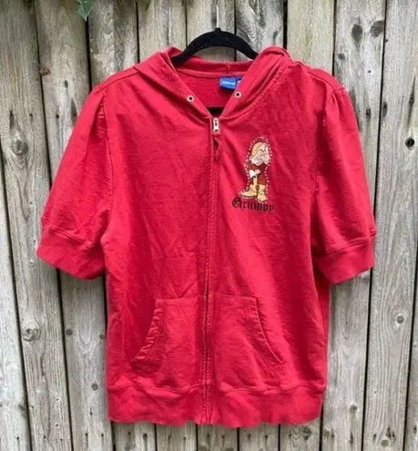 Disney  Snow white and the seven dwarves red short sleeve jacket vintage y2k 2000