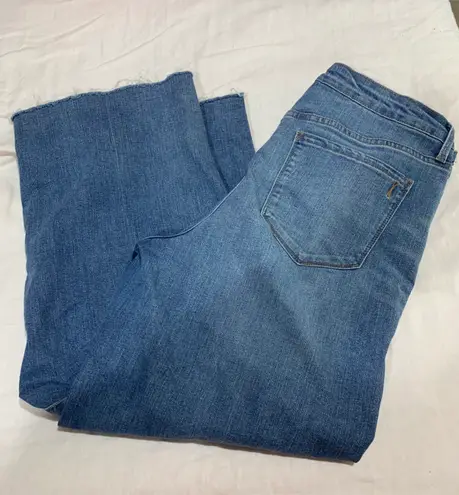 Vintage X America Vintage Wide Leg Crop Jeans 